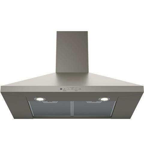 GE 30" Wall-Mount Pyramid Chimney Hood JVW5301EJES