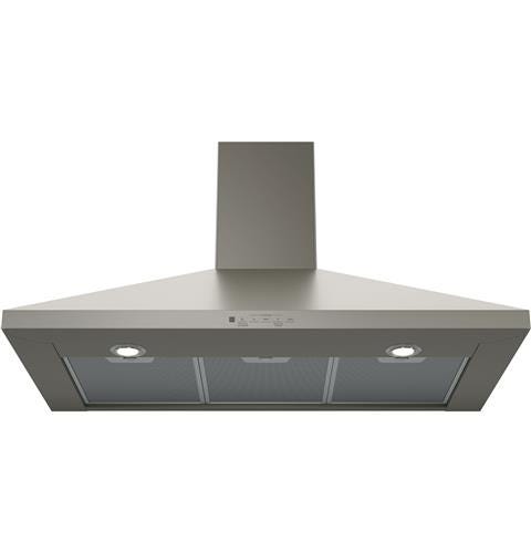 GE 36" Wall-Mount Pyramid Chimney Hood JVW5361EJES