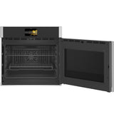 GE Profile 30 Inch Smart 5 cu. ft. Total Capacity Electric Single Wall Oven PTS700RSNSS