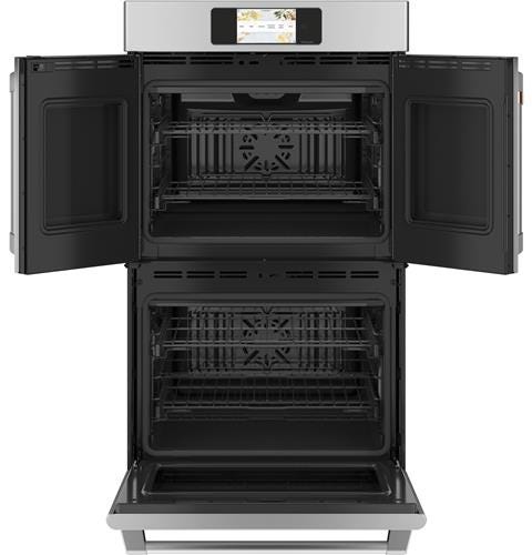 Café Professional Series 30" Smart Built-In Convection French-Door Double Wall Oven CTD90FP2NS1