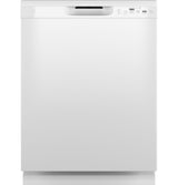 GE Dishwasher With Front Controls GDF535PGRWW