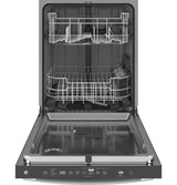 GE TOP CONTROL WITH STAINLESS STEEL INTERIOR DOOR DISHWASHER WITH SANITIZE CYCLE & DRY BOOST GDT635HSRSS