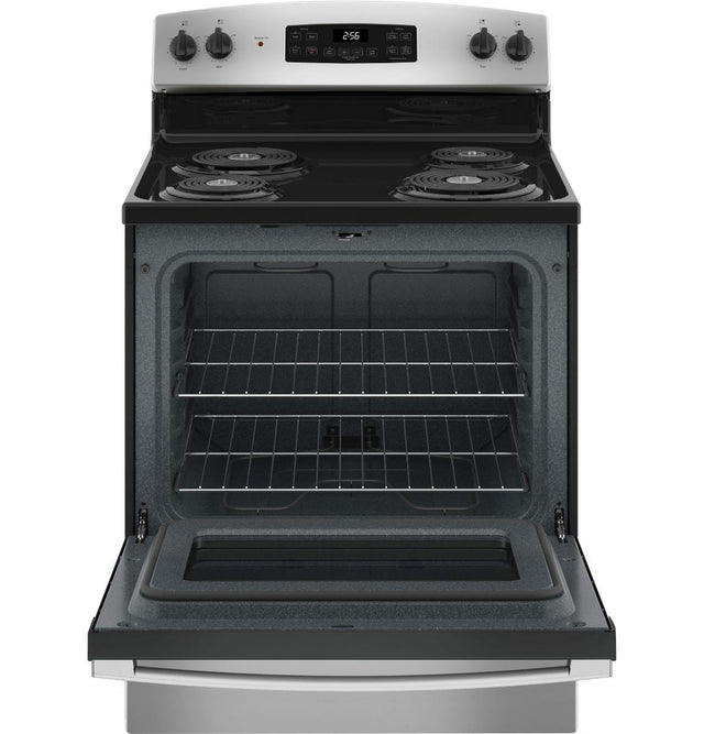 GE 30" Free-Standing Electric Range JB256RTSS