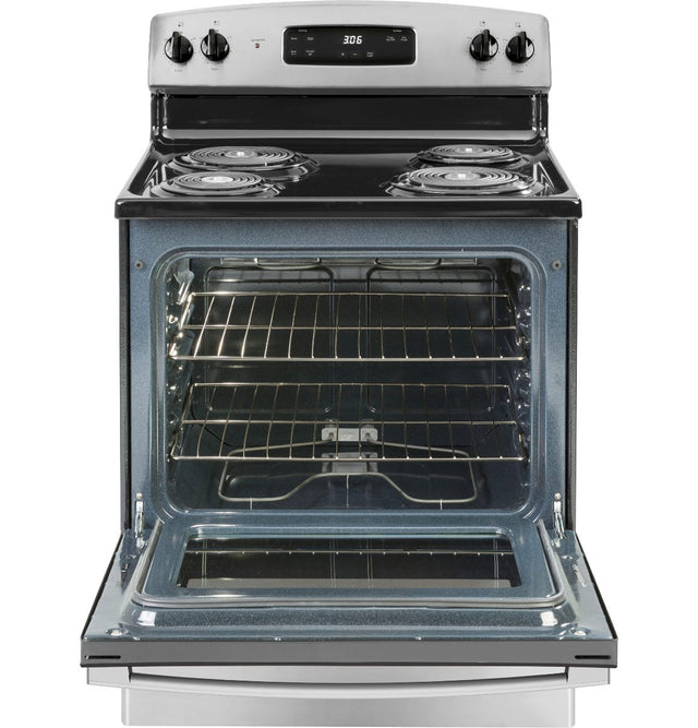 GE 30" Free-Standing Electric Range JBS360RTSS