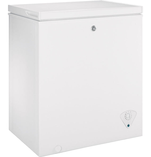 GE 5.0 Cu. Ft. Manual Defrost Chest Freezer FCM5STWW