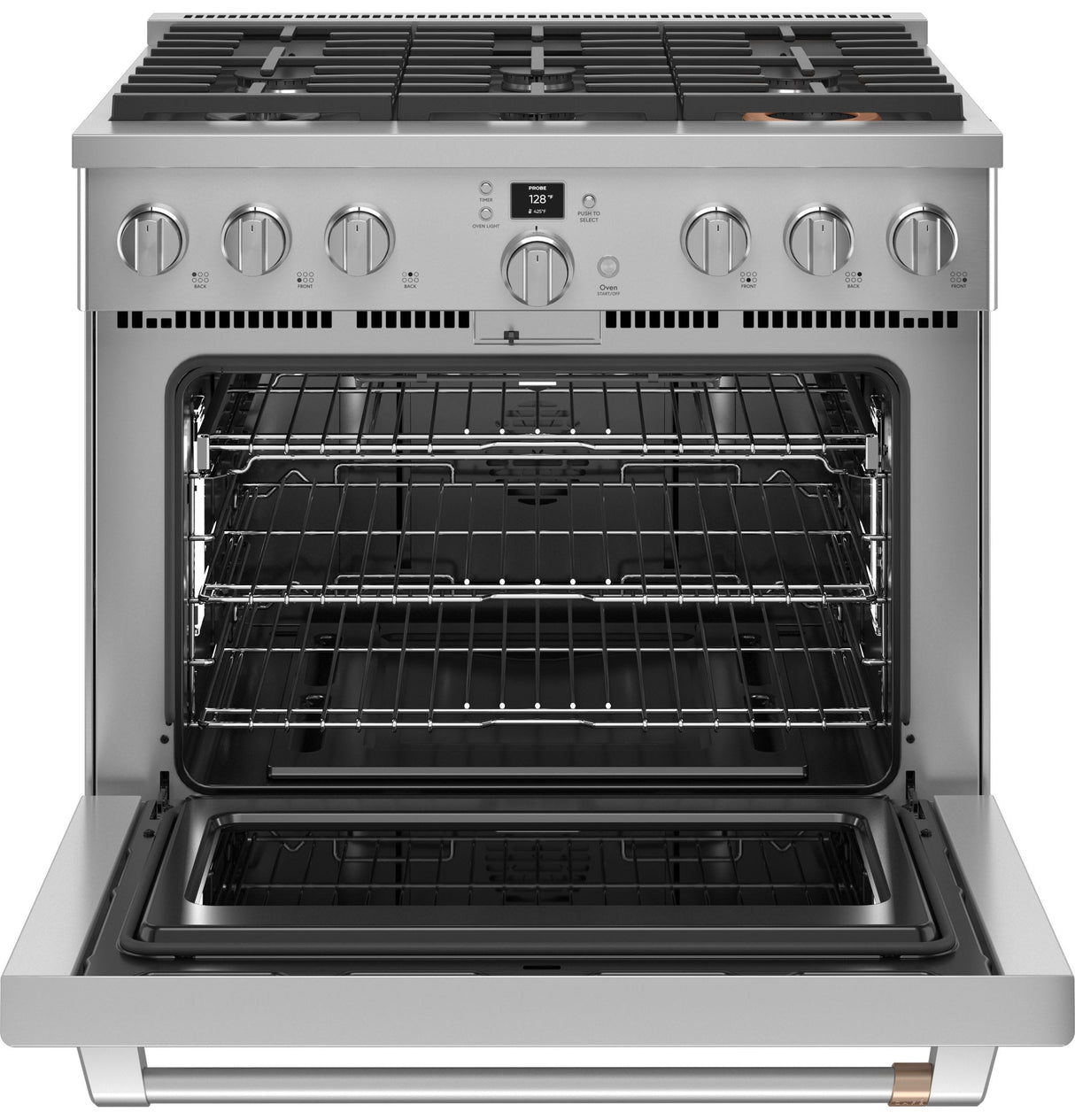 Café 36" Smart All-Gas Professional Range with 6 Burners (Natural Gas) CGY366P2TS1
