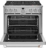 Café 36" Smart All-Gas Professional Range with 6 Burners (Natural Gas) CGY366P2TS1