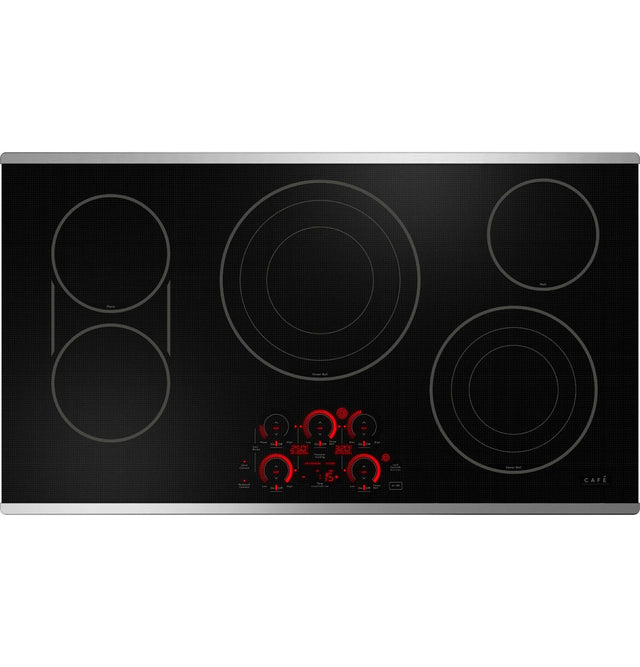 Café 36" Touch-Control Electric Cooktop CEP90362TSS