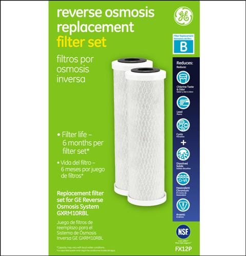 GE® Reverse Osmosis Replacement Filter Set FX12P