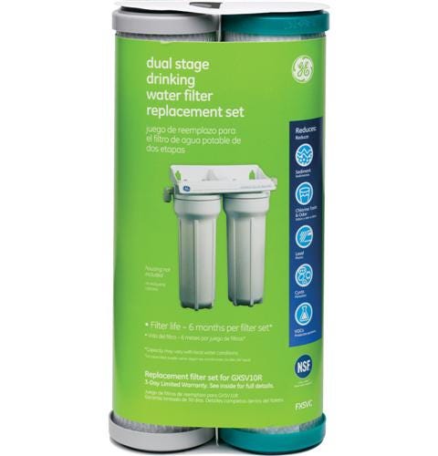GE® Dual Stage Drinking Water Replacement Filter (VOC) FXSVC