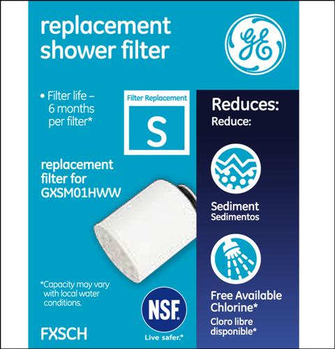 GE® Shower Filtration System Replacement Filter FXSCH