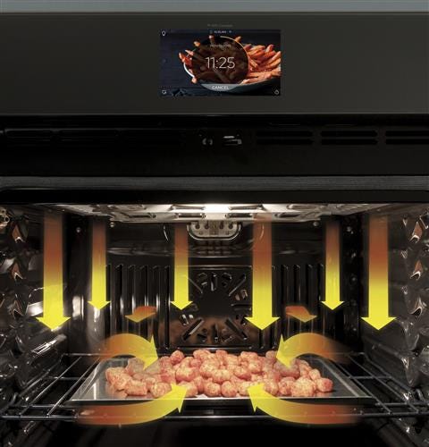 GE Profile 30" Smart Built-In Convection Single Wall Oven PTS9000SNSS