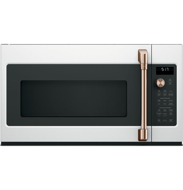 Café™ 1.7 Cu. Ft. Convection Over-the-Range Microwave Oven CVM517P4RW2-Matte White