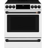 CAFÉ 30" SMART SLIDE-IN, FRONT-CONTROL, INDUCTION AND CONVECTION RANGE WITH WARMING DRAWER CHS900P4MW2