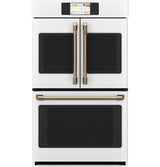 Café Professional Series 30" Smart Built-In Convection French-Door Double Wall Oven CTD90FP4NW2