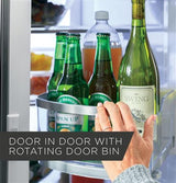 GE Profile Series 27.8 Cu. Ft. French-Door Refrigerator with Door In Door and Hands-Free AutoFill PFD28KYNFS