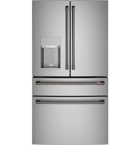 Café ENERGY STAR 27.8 Cu. Ft. Smart 4-Door French-Door Refrigerator CVE28DP2NS1