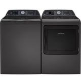 GE Profile 5.3 cu. ft. Capacity Washer with Smarter Wash Technology and FlexDispense PTW905-Diamond Gray