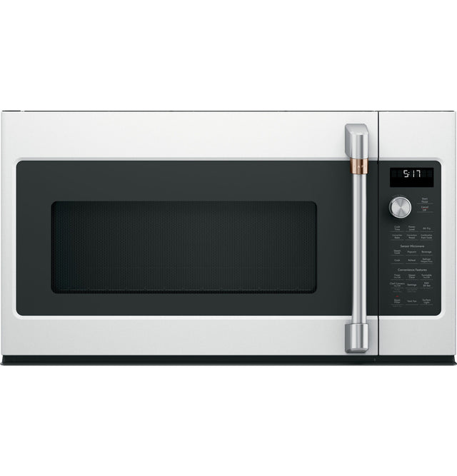 Café™ 1.7 Cu. Ft. Convection Over-the-Range Microwave Oven CVM517P4RW2-Matte White