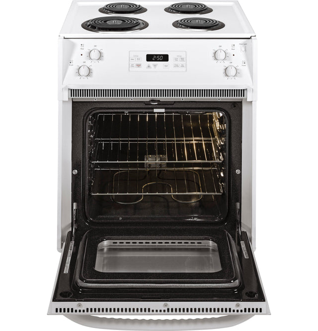 GE 27" Drop-In Electric Range JM250DTWW-White