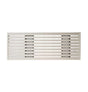 Zoneline Architectural Rear Grille - Beige RAG61