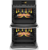 GE Profile 30" Smart Built-In Convection Double Wall Oven PTD9000SNSS