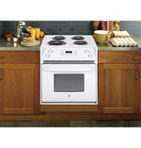 GE 27" Drop-In Electric Range JM250DTWW-White