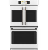 Café Professional Series 30" Smart Built-In Convection French-Door Double Wall Oven CTD90FP4NW2