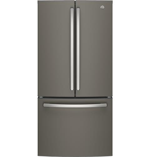 GE ENERGY STAR 18.6 Cu. Ft. Counter-Depth French-Door Refrigerator GWE19JMLES