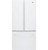 GE ENERGY STAR 18.6 Cu. Ft. Counter-Depth French-Door Refrigerator GWE19JGLWW