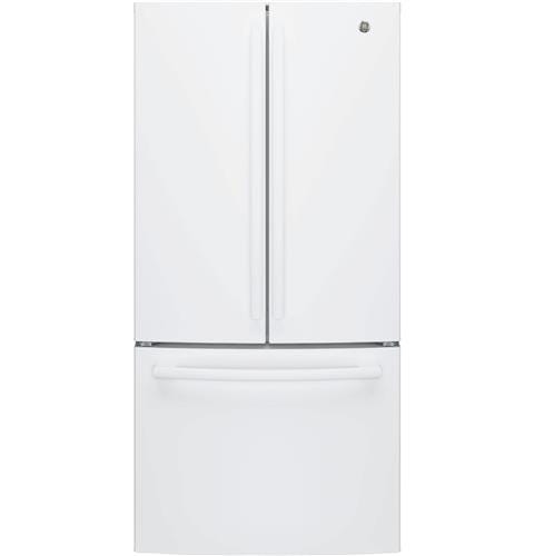 GE ENERGY STAR 18.6 Cu. Ft. Counter-Depth French-Door Refrigerator GWE19JGLWW