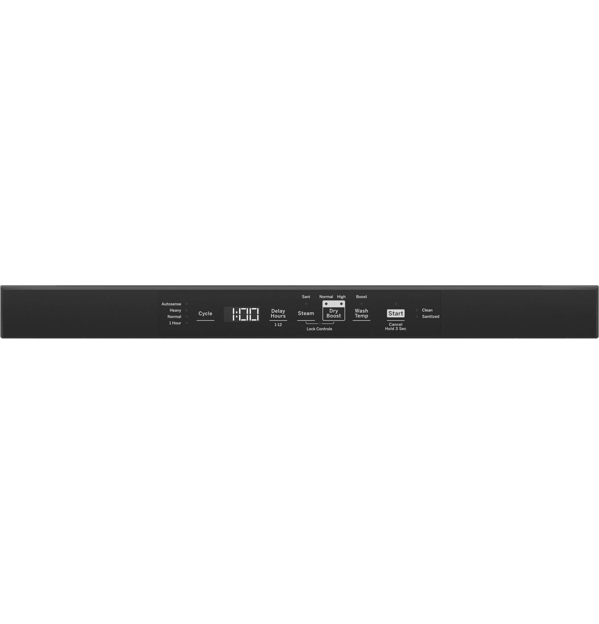 GE ENERGY STAR Top Control with Plastic Interior Dishwasher with Sanitize Cycle & Dry Boost GDT550PYRFS