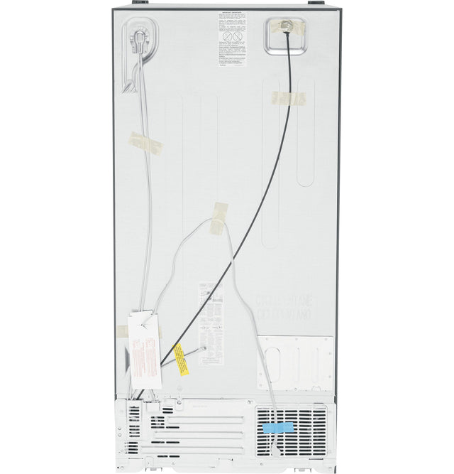 GE 23.0 Cu. Ft. Side-By-Side Refrigerator GSS23GYPFS-Fingerprint Resistant Stainless Steel