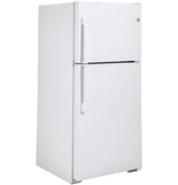 GE ENERGY STAR 19.1 Cu. Ft. Top-Freezer Refrigerator GTE19DTNRWW