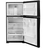 GE ENERGY STAR 19.1 Cu. Ft. Top-Freezer Refrigerator GTE19JTNRBB