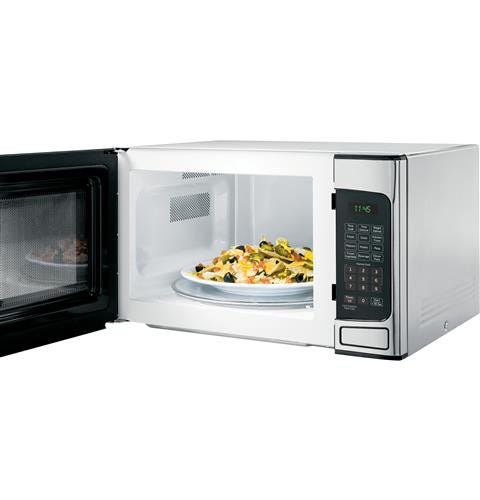 GE 1.1 Cu. Ft. Capacity Countertop Microwave Oven JES1145SHSS