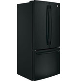 GE ENERGY STAR 18.6 Cu. Ft. Counter-Depth French-Door Refrigerator GWE19JGLBB