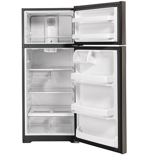 GE ENERGY STAR 17.5 Cu. Ft. Top-Freezer Refrigerator GTE18GMNRES