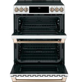 Café 30" Slide-In Front Control Induction and Convection Double Oven Range CHS950P4MW2