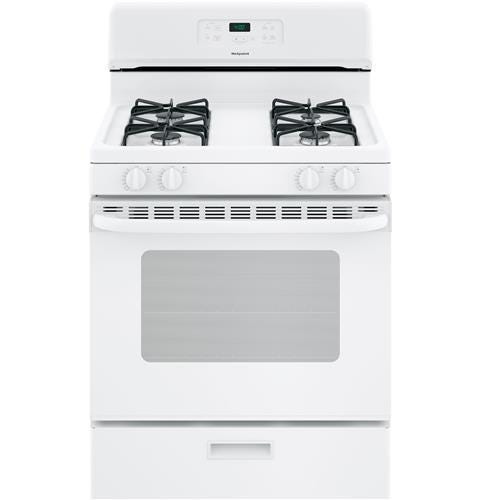 Hotpoint 30" Free-Standing Standard Clean Gas Range RGBS400DMWW