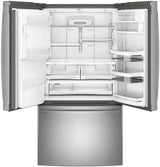 GE Profile Series ENERGY STAR 27.7 Cu. Ft. Fingerprint Resistant French-Door Refrigerator with Hands-Free AutoFill PFE28KYNFS