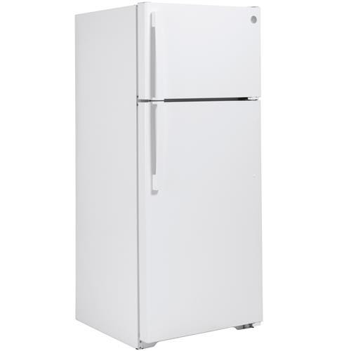 GE ENERGY STAR 17.5 Cu. Ft. Top-Freezer Refrigerator GTE18GTNRWW