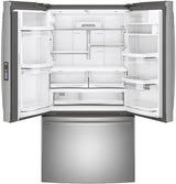 GE Profile Series ENERGY STAR 23.1 Cu. Ft. Counter-Depth French-Door Refrigerator PWE23KYNFS