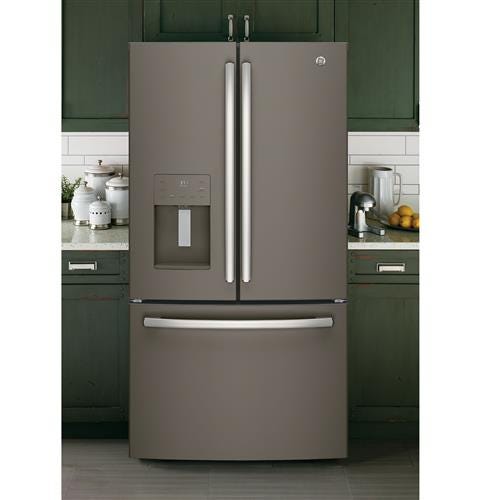 GE ENERGY STAR 25.5 Cu. Ft. French-Door Refrigerator GFE26JMMES