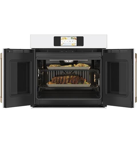 Cafe Professional Series 30" Smart Built-In Convection French-Door Single Wall Oven CTS90FP4NW2