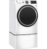 GE 4.8 cu. ft. Capacity Smart Front Load ENERGY STAR Washer with UltraFresh Vent System with OdorBlock and Sanitize w/Oxi GFW550SSNWW