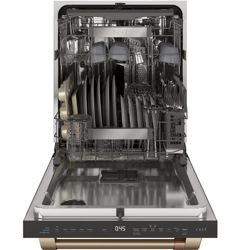 Café Stainless Interior Built-In Dishwasher with Hidden Controls CDT845P4NW2