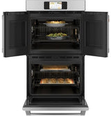 Café Professional Series 30" Smart Built-In Convection French-Door Double Wall Oven CTD90FP2NS1