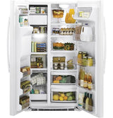 GE 21.9 Cu. Ft. Counter-Depth Side-By-Side Refrigerator GZS22DGJWW