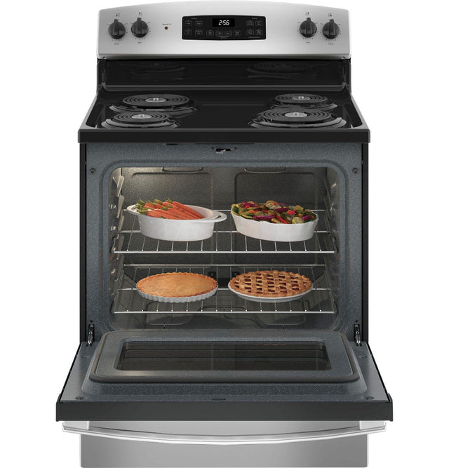 GE 30" Free-Standing Electric Range JB256RTSS